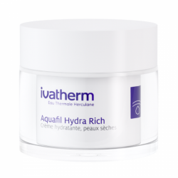 Crema hidratanta pentru piele uscata Aquafil Hydra Rich, 50 ml, Ivatherm