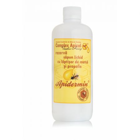 Rezerva sapun lichid Apidermin, 500 ml - Complex Apicol