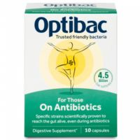 Probiotic pentru tratamentul cu antibiotic, 10 capsule, Optibac