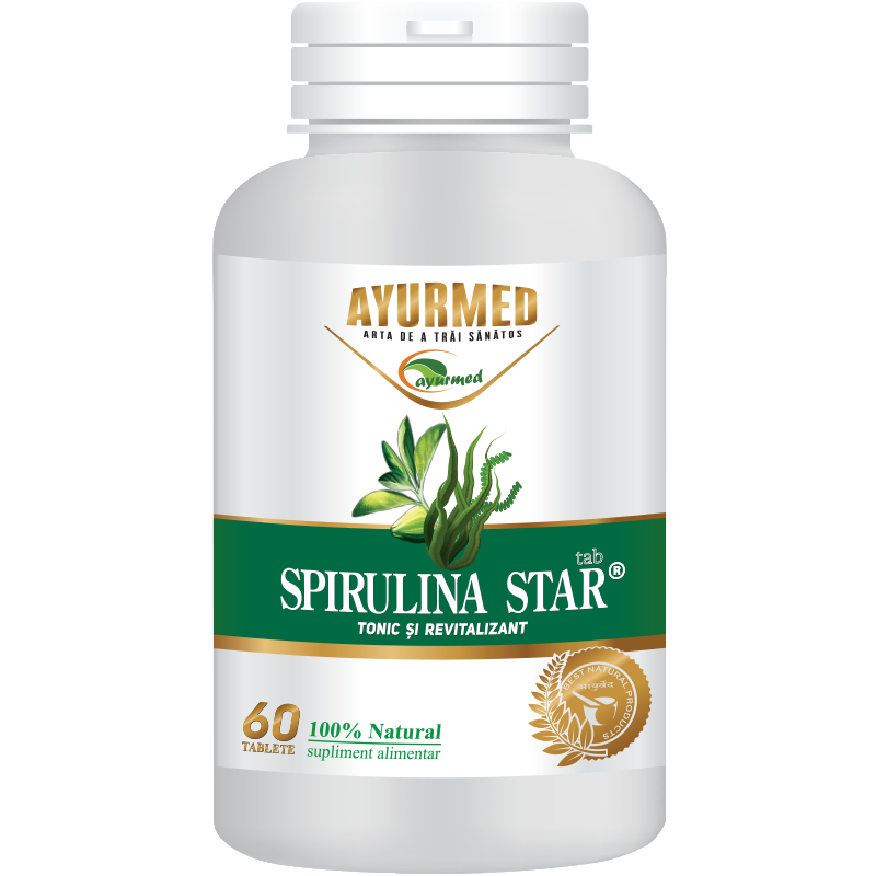 Spirulina Star, 60 tablete, Ayurmed