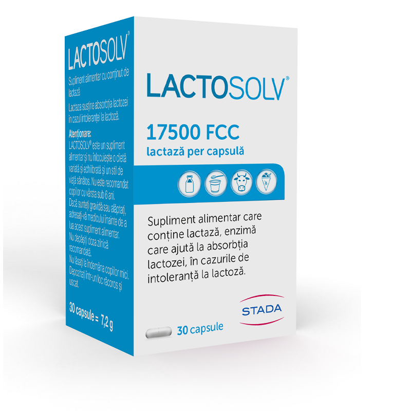 Lactosolv, 30 capsule, Sciotec