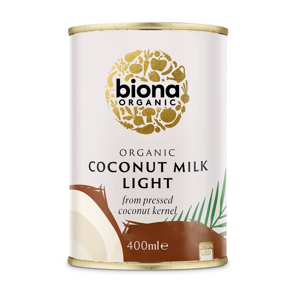 Bautura vegetala Bio din cocos Light, 400 ml, Biona