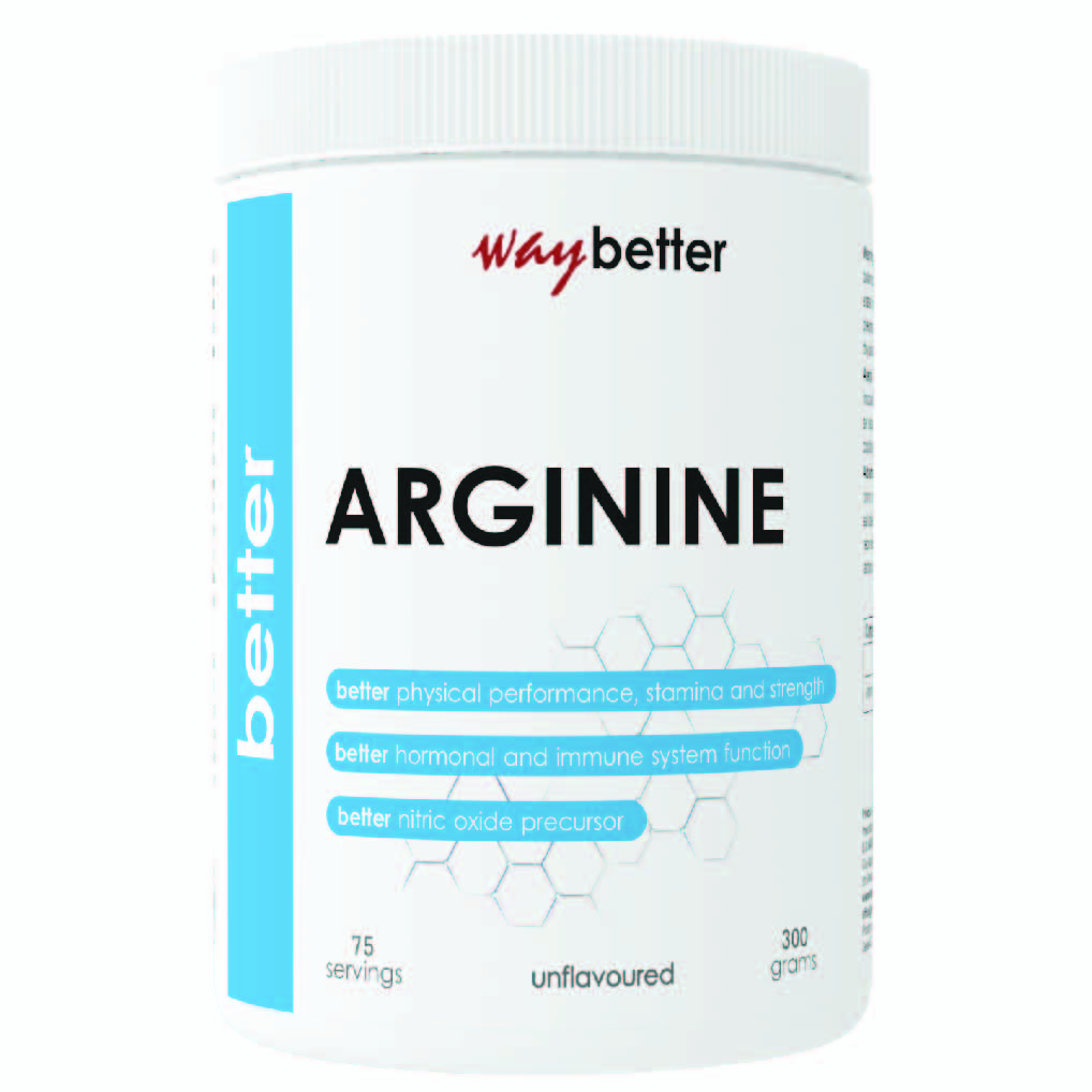 L-Arginina Pudra Better Arginine Hcl, 300 g, Way Better