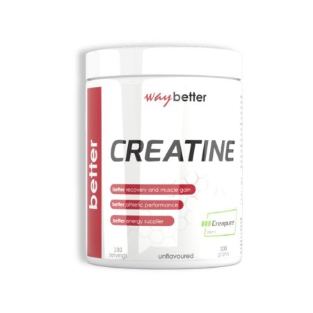 Creatina monohidrata Better Creatine Creapure, 300 g, Way Better