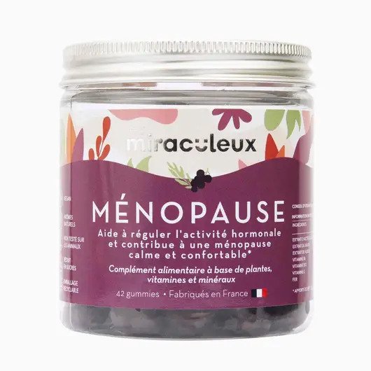Jeleuri gumate pentru menopauza Menopausé, 42 bucati, Les Miraculeux