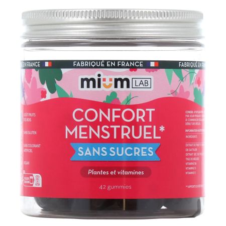 Jeleuri gumate pentru menstruatie Confort Menstruel, 42 bucati, Les Miraculeux
