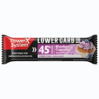 Baton proteic blueberry&cupcake Lower carb, 40 g, Power system