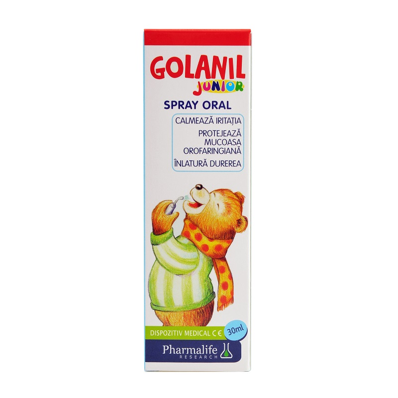 Spray oral Golanil Junior, 30 ml, Pharmalife