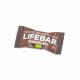 Baton bio cu ciocolata raw fara gluten, 25 g, Lifebar 540950