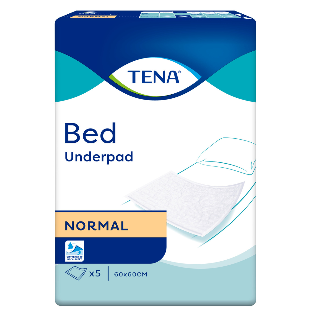 Asternut Bed Normal, 60 x 60 cm, 5 bucati, Tena