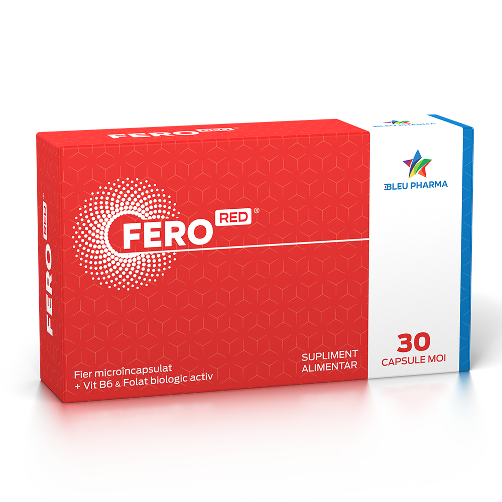 FeroRed, 30 comprimate, Bleu Pharma