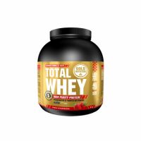 Pudra ProteicaTotal Whey Capsuni, 2 Kg, Gold Nutrition