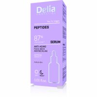 Ser anti-imbatranire pentru fata, gat si decolteu cu peptide Peptides Antiage, 30 ml, Delia