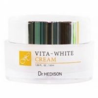 Crema de fata cu efect de albire si luminozitate Vita White Cream, 50 ml, Dr Hedison