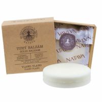 Balsam solid pentru par cu ulei de ylang-ylang, 75 g, Natava