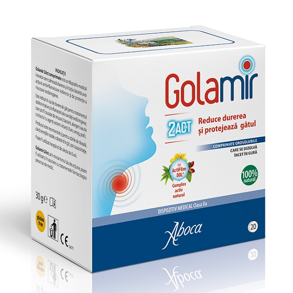 Golamir 2Act, 20 tablete, Aboca 