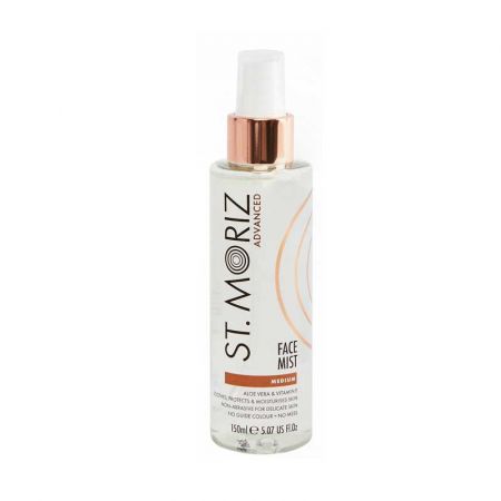 Spray autobronzant pentru fata Advanced Face Mist, Medium, 150 ml - St. Moriz