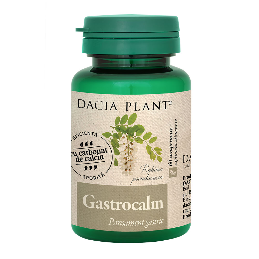 Gastrocalm, 60 comprimate, Dacia Plant