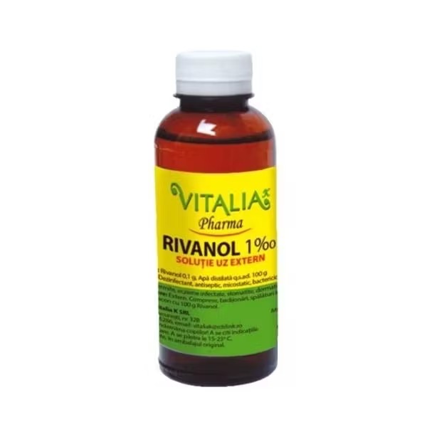 Rivanol, 0.1 %, 200 g, Vitalia