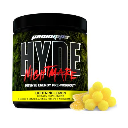 Pre Workout Hyde Nightmare, Lemon, 312 g, Prosupps