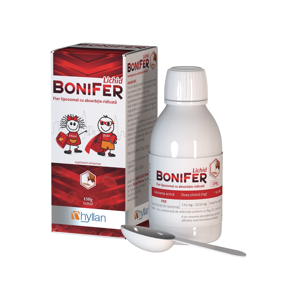 BoniFer sirop, 120 ml, Hyllan