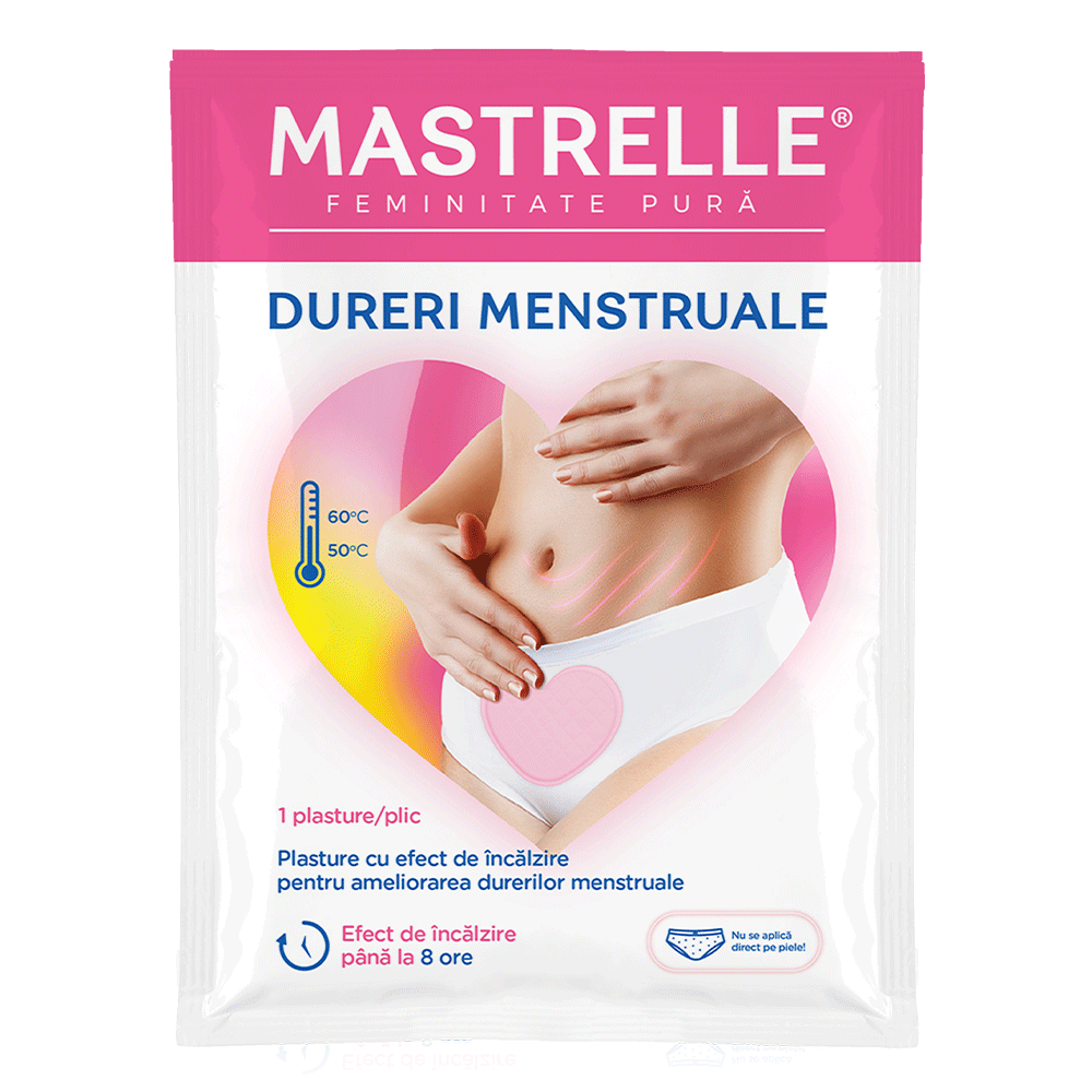 Plasture impotriva durerilor menstruale Mastrelle, 1 bucata, Fiterman Pharma