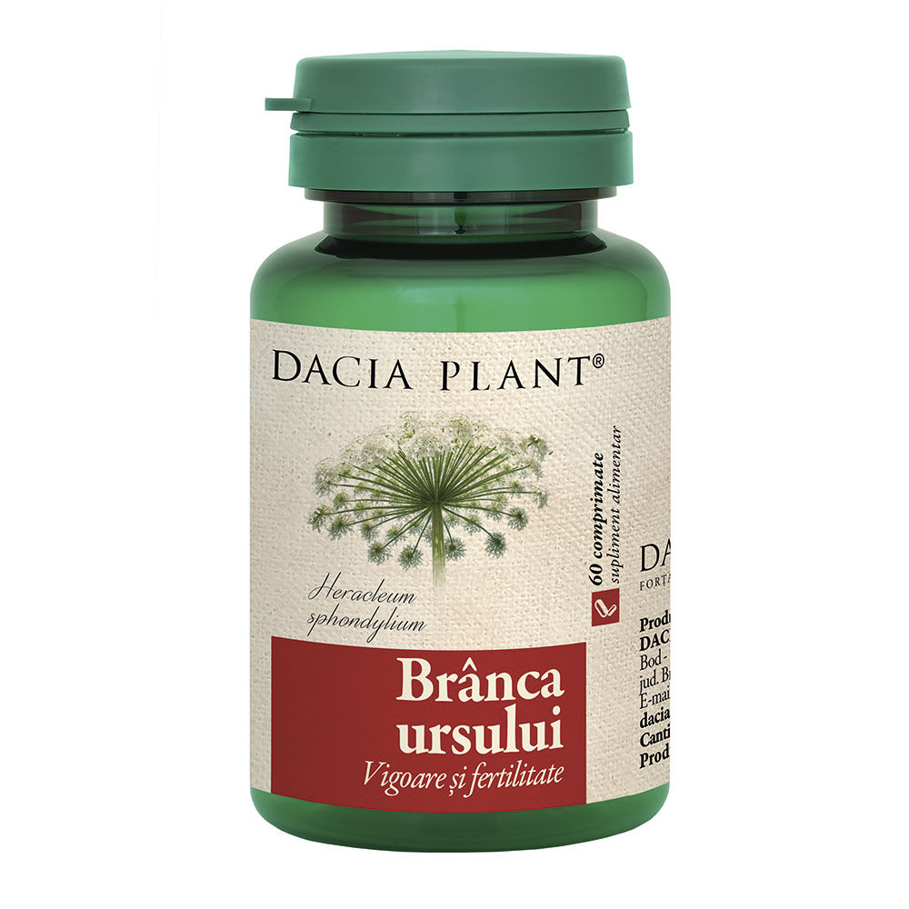 Branca Ursului, 60 comprimate, Dacia Plant
