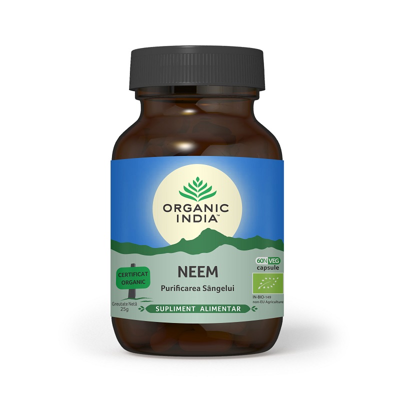Neem Bio, 60 capsule, Organic India
