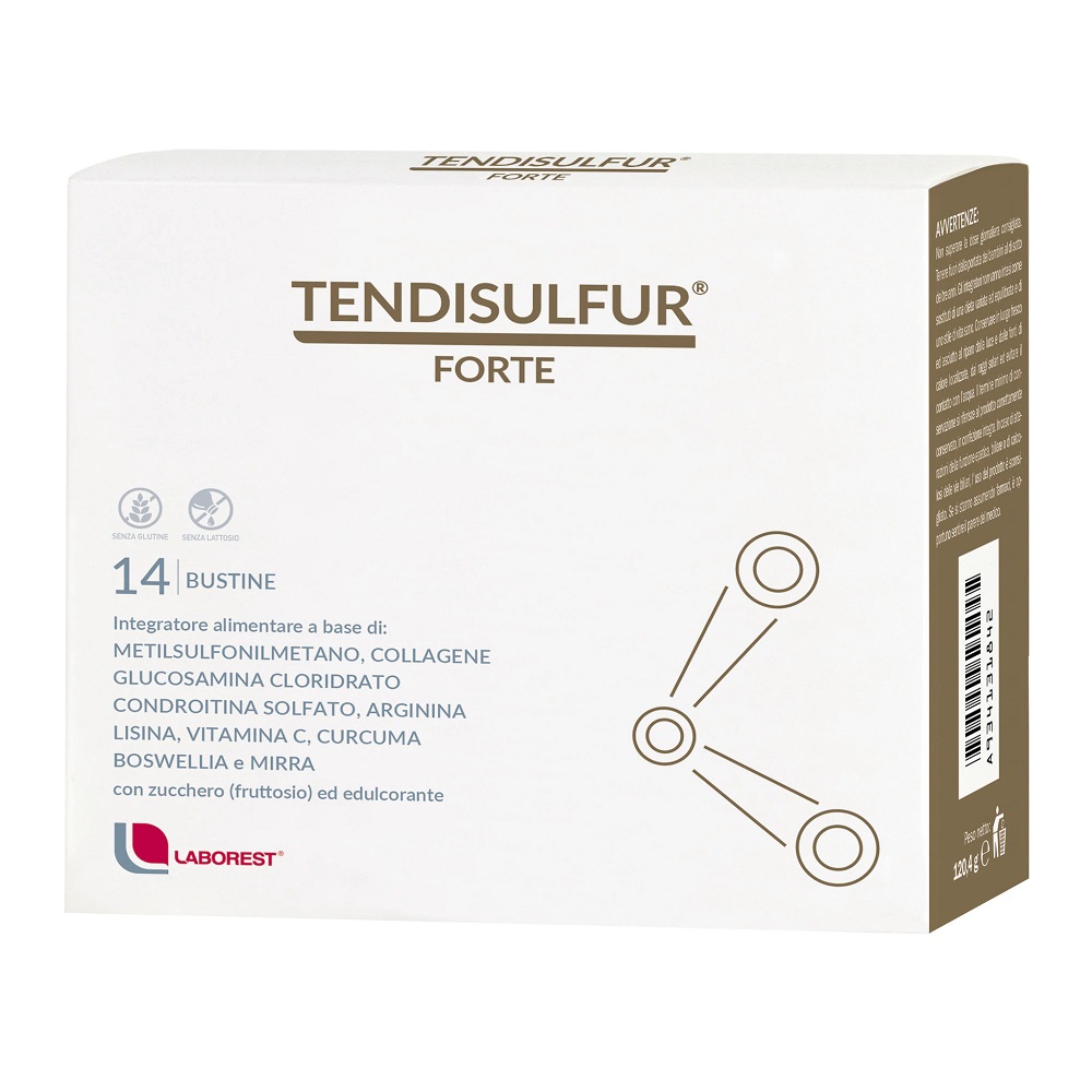 Tendisulfur Forte, 14 plicuri, Laborest Italia 