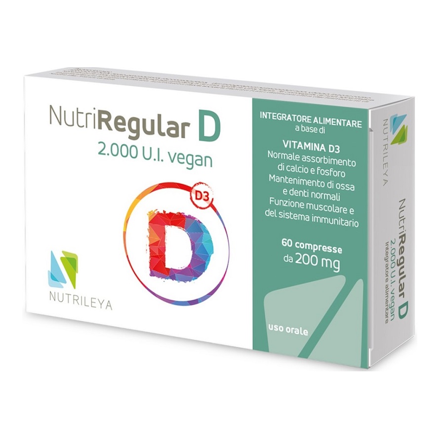 Nutriregular D 2000 U.I. vegan, 60 comprimate, Nutrileya