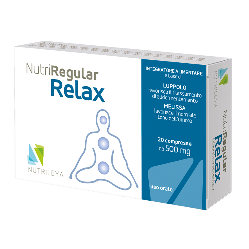 NutriRegular Relax, 20 comprimate, Nutrileya