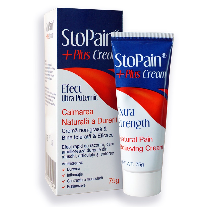 Crema StoPain Plus, 75 g, Sana Pharma