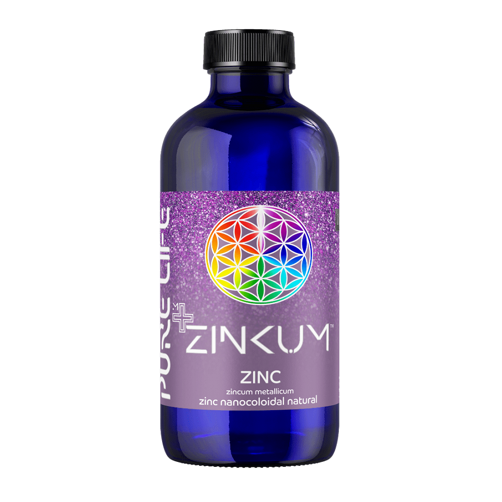 Zinc nanocoloidal Minerals+ Zinkum, 240 ml, Pure Life
