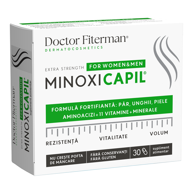 Minoxicapil, 30 capsule, Doctor Fiterman