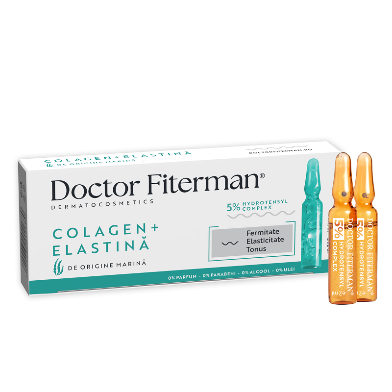 Colagen+Elastina, 10 fiole x 2 ml, Doctor Fiterman