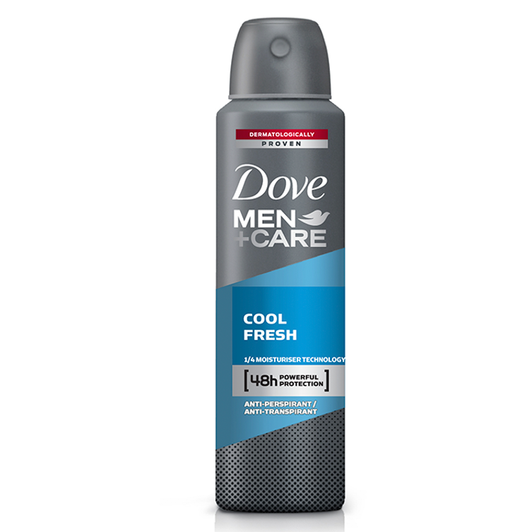 Antiperspirant spray pentru barbati Cool Fresh, 150 ml, Dove
