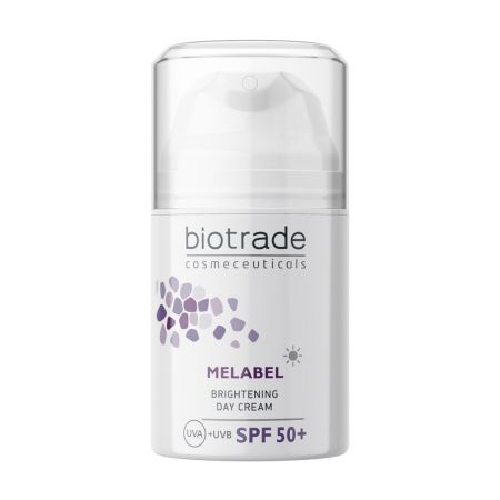 Crema depigmentanta de zi SPF 50+ Melabel Whitening, 50 ml, Biotrade