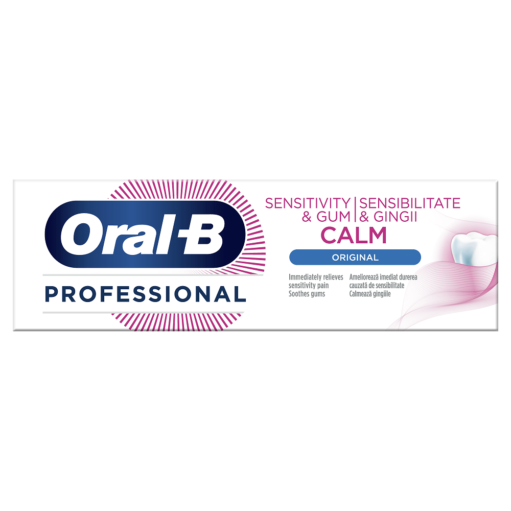 Pasta de dinti Sensitivity & Gum Calm Original, 75 ml, Oral-B