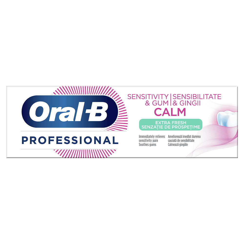 Pasta de dinti Sensitivity & Gum Calm Extra Fresh, 75 ml, Oral-B