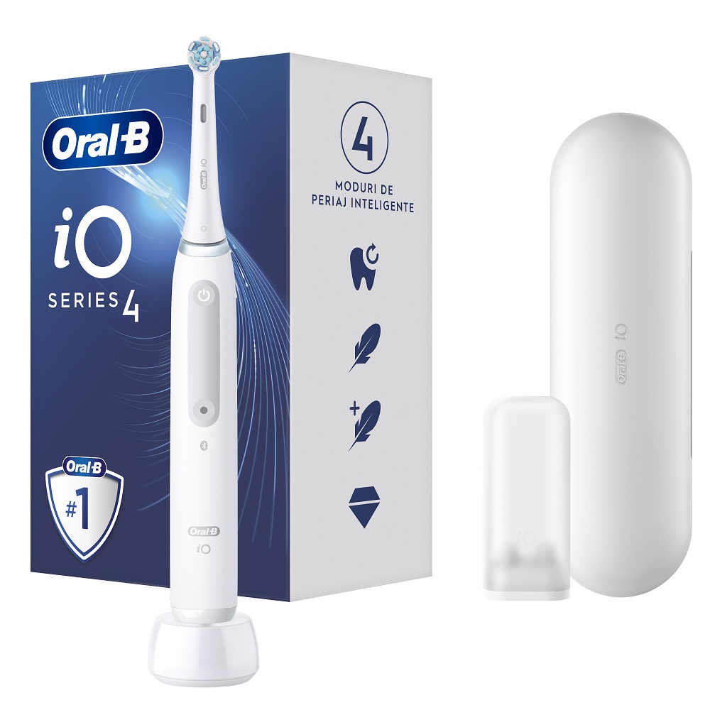 Periuta de dinti electrica iO4 Quite White, Oral-B