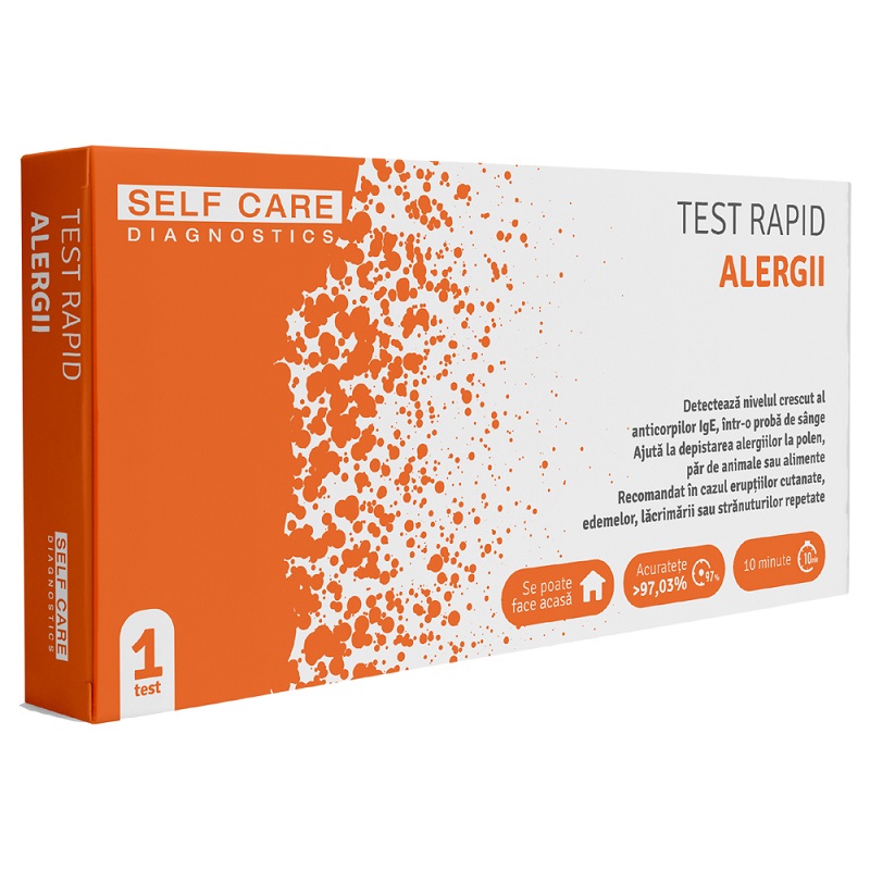Test rapid pentru alergii, 1 bucata, Veda Lab