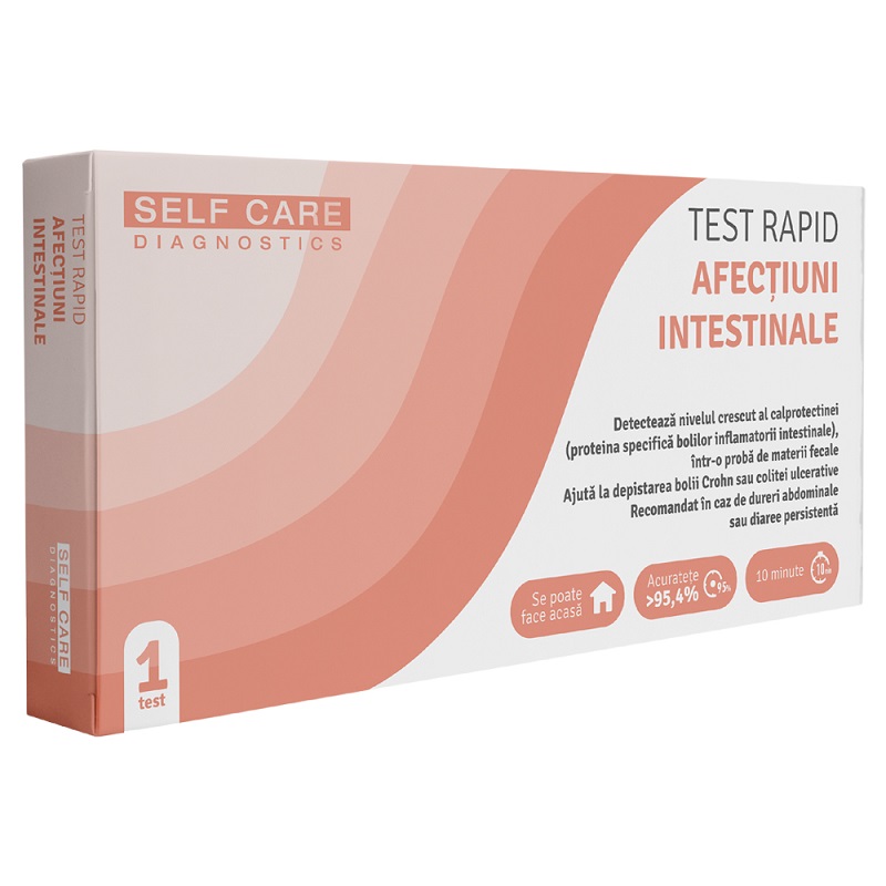 Test rapid afectiuni intestinale, 1 bucata, Veda Lab