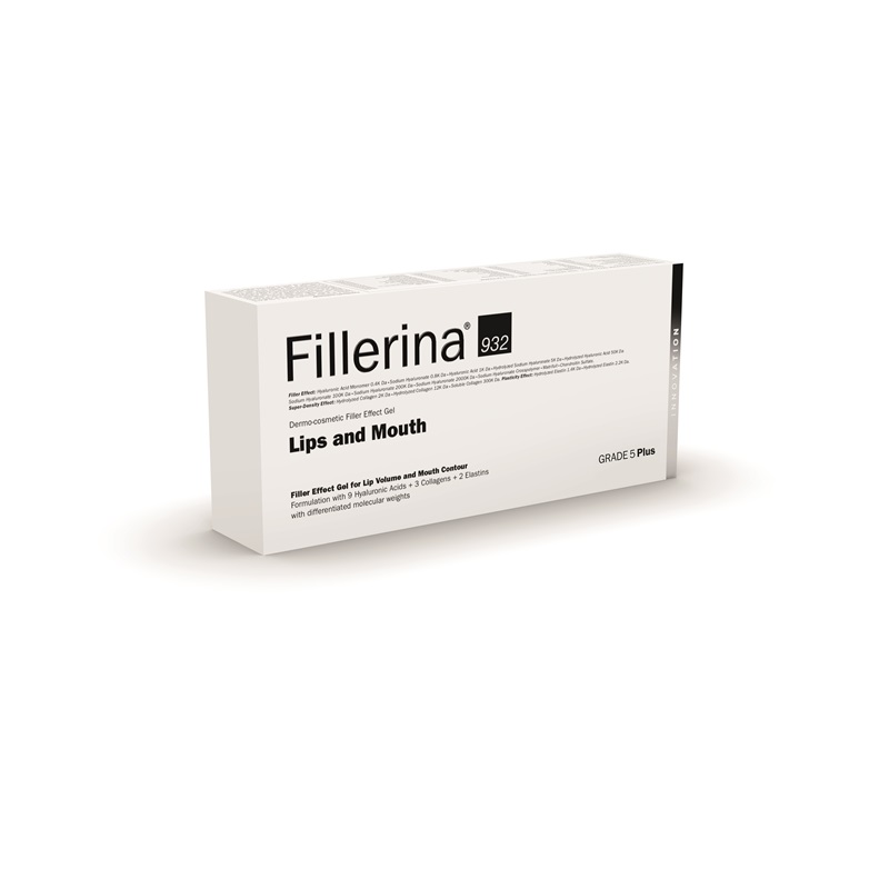 Tratament pentru buze si conturul buzelor Grad 5 Plus Fillerina 932, 7 ml, Labo