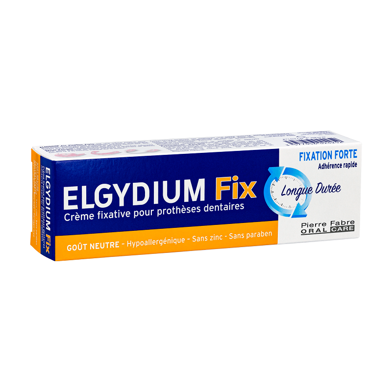 Crema adeziva fixare puternica Elgydium Fix, 45 g, Elgydium