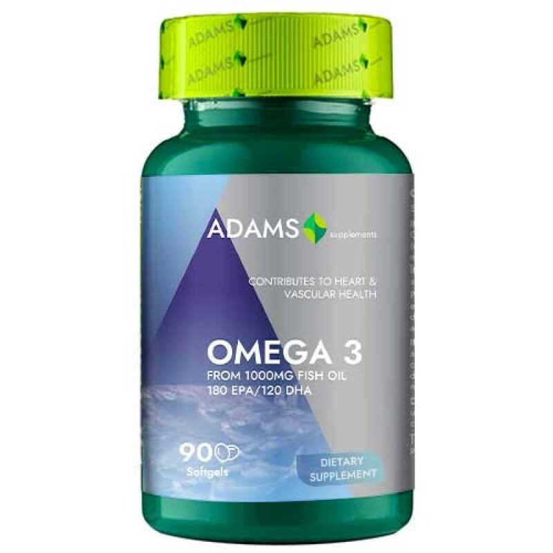 Omega 3, 90 capsule, Adams Vision