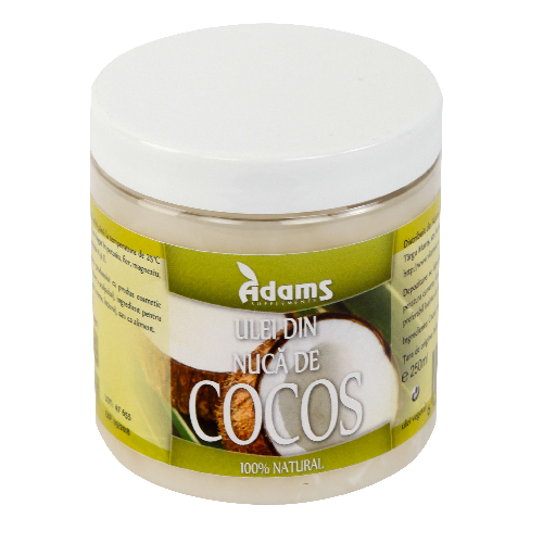Ulei din nuca de cocos, 250 ml, Adams Vision