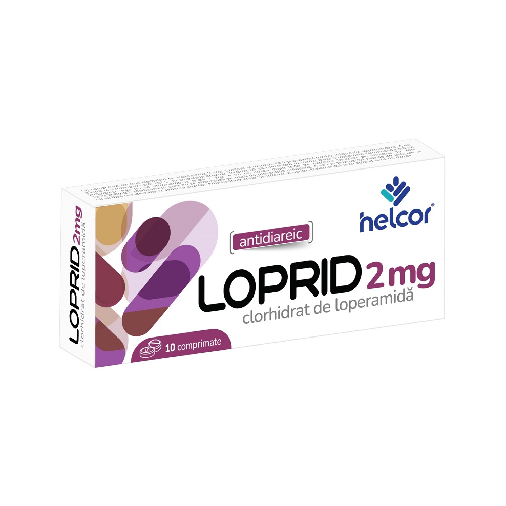 Loprid, 2 mg, 10 comprimate, Helcor