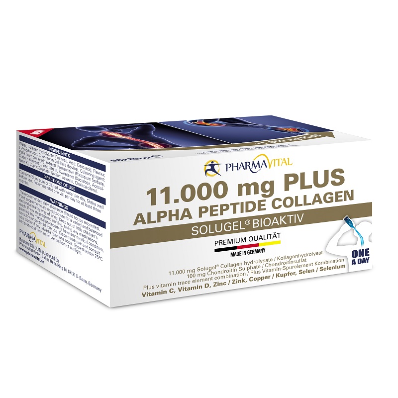 Alpha Peptide Collagen Plus, 11000 mg, 50 fiole x 25 ml, PharmaVital GmbH