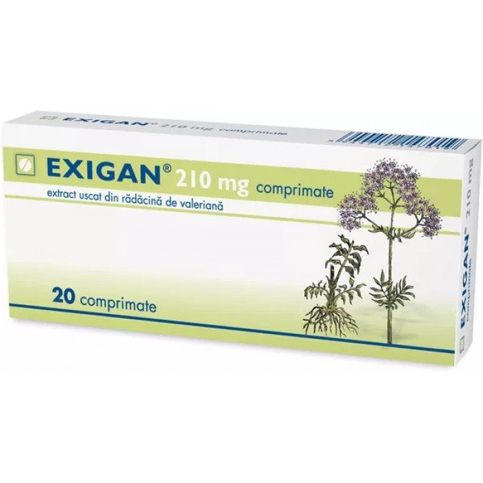 Exigan, 210 mg, 20 comprimate, Gedeon Richter Romania