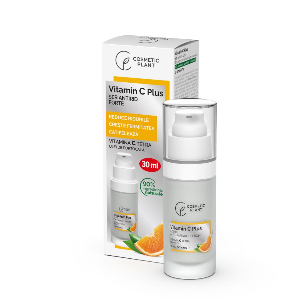 Ser antirid forte Vitamin C Plus, 30 ml, Cosmetic Plant